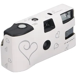 Filmkamera, Humanistische Fotokamera, 16 Stück 35-mm-Farbfilme Retro-Kamera, Vollständige Manuelle Einstellung, Einweg-Blitzauslöser für Geburtstags-Hochzeitsreisen