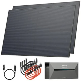 1000 W / 800 W inkl. 1,6 kWh Anker Solix 2 Pro Speicher