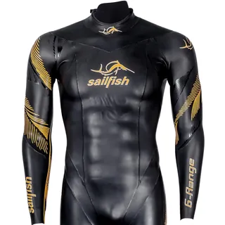 sailfish® Neoprenanzug Herren | G-Range 9 Triathlon Anzug für Athleten | Premium Hochleistungsanzug für Schwimmen & Triathlon | Ultraleichtes Neopren für maximale Flexibilität