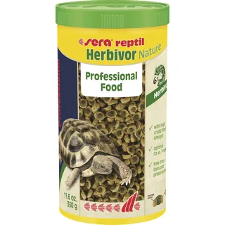 Sera Schildkrötenfutter Tortoise Adult Herbivore Duo Pellets 1 L