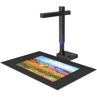 CZUR Shine Ultra Pro 24 MP Professionelle Dokumentenkamera Faltbarer Dokumentenscanner A3 Buchscanner OCR Scanner Visualizer mit Fülllicht für Ho...