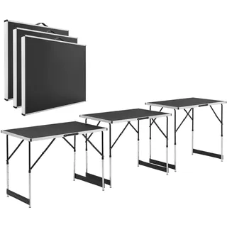Juskys Klapptisch 100 x 60 cm schwarz
