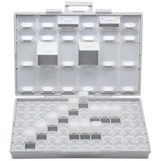 AideTek BOXALL96 lids empty enclosure SMD SMT organizer surface mount box labels Versand aus China