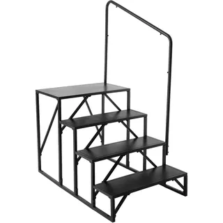 Vevor Wohnmobil-Treppe 4 Stufen 199,58 cm Stahl
