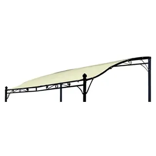 frg handels gmbh Ersatzdach für Anbaupavillon 3x3 m Beige