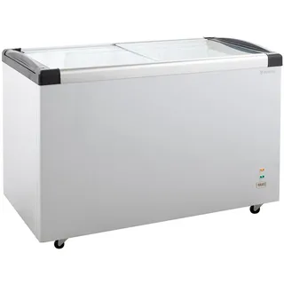 GastroHero Tiefkühltruhe ECO 450 mit Glasschiebedeckel – robuste Bauweise, leiser Betrieb & energieeffizient