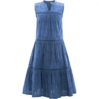 happy girls Sommerkleid "Mädchenkleid", Mädchen, Gr. 128, EURO-Größen, jeans blau, Stoff, 100% Baumwolle, normal, Kleider Sommerkleid