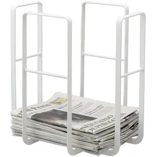 Yamazaki Zeitungsständer, weiß,