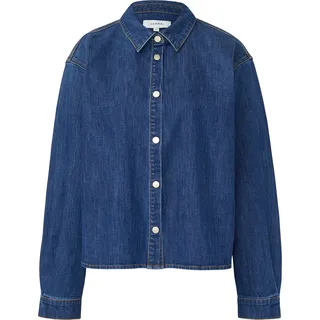 Comma, Denim Overshirt im Loose Fit - blau - 42