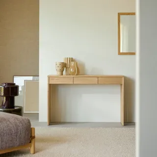 Tikamoon Eden Konsolentisch 120 x 40 x 75 beige