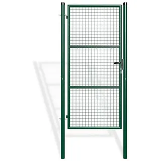 casanoov Zauntor Metall 1m Olga 100x200cm grün Stahl