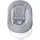 4-tlg. Newborn Set white/stretch grey