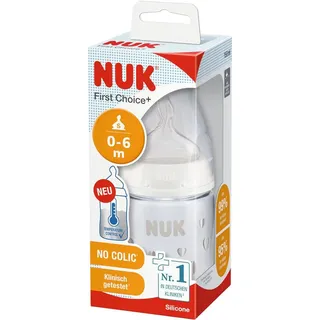 NUK First Choice+ PA Flasche mit Temperature Control (0-6 Monate) 150 ml,