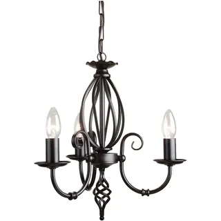 Elstead Lighting Elstead Lighting, Kronleuchter Artisan Farbe: Schwarz