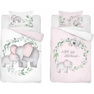 Bambusbettwäsche Elefant 100x135 DETEXPOL