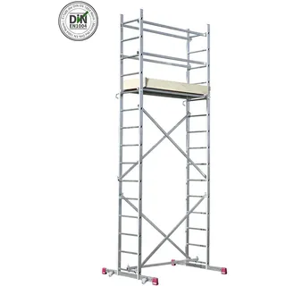 STRUKTURO Montagegerüst AH 5,00 m inkl. Rollen & treppenfähig - Art-Nr: 940012