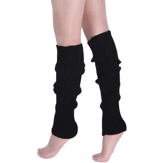 Stulpen Damen Mädchen Beinstulpen Lange Stricken Pulswärmer Leg Warmers Bequem Beinwärmer Stiefel Boot Abdeckung Socken Herbst Winter Overknee Strümpfe