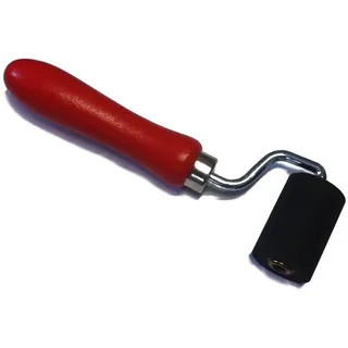 S•K•S Andruckroller mit Gummi-Rolle Duchmesser=30mm, Rollenbreite: 45mm