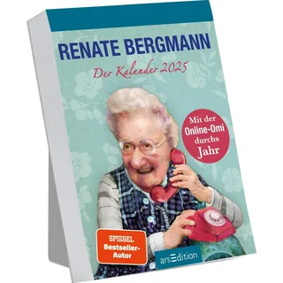 arsEdition Abreißkalender Renate Bergmann – Der Kalender 2025