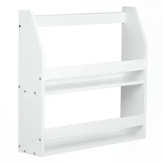Homestyle4u Wandregal 63 x 60 x 15 cm Weiß