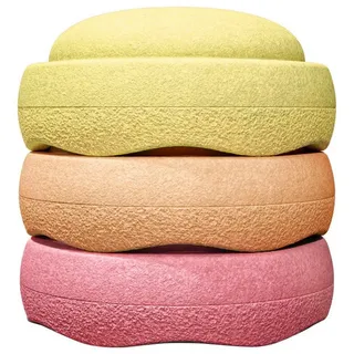 Stapelstein Balancetrainer Original warm pastel, 180 g leicht und bis zu 180 kg belastbar bunt