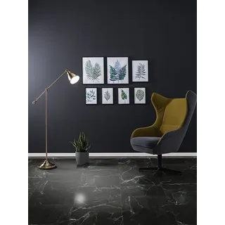 Check 2,5mm Click-Vinyl Check one 2156 Pulheim Marmor Fliese XL, – Trittschall 2,341 m2,