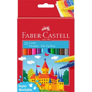 Faber-Castell Filzstift Castle 12 St. mehrfarbig