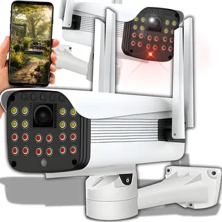 Überwachungskamera Outdoor WLAN IP Kamera Aussen 1080P Full HD WiFi Wasserdicht Bewegungserkennung zu 30m  2.4GHz IP66 Retoo