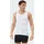 Herren Unterhemden 2er Pack Tank Top Active Flex Cotton ärmellos einfarbig Weiß Baumwolle Medium