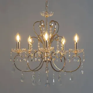 Kosilum - Roségold Kristall-kronleuchter - Pavia