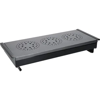 Professioneller Teelicht-Speisewärmer / Tellerwärmer  Karbonstahl schwarz / g...