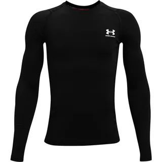 Under Armour Heatgear Armour Langarm-baselayer - Black / White - 8 Jahre