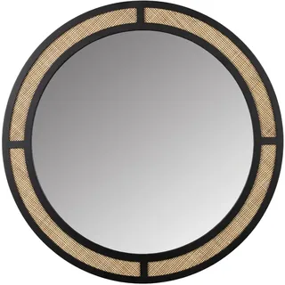 designline »Aida« Spiegel rund Rattan