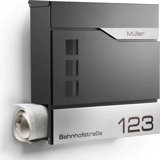 newhabitat Oslo Anthrazit inkl. Zeitungsfach