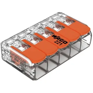 6mm2 5-Leiter, 1 Stück 221-615