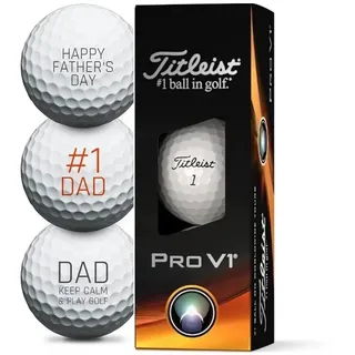 Pro V1 | Pro V1X 2019 Golfbälle - 3er Pack - Vatertag Edition (Pro V1-3er Pack)