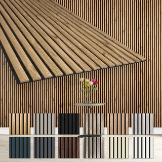 HEXIM Akustikpaneel HEXIM Pecan 2 St. 278 x 60 cm
