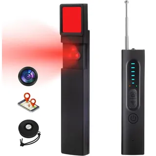 soxoi RF Signal Detektor, mit GPS Tracker Suche und 5 Empfindlichkeitsstufen | 30 Stunden Akkulaufzeit, Einstellbare Empfindlichkeit, Integrierte Beleuchtung für Unterwegs