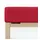 120 x 200 - 130 x 200 cm red deep