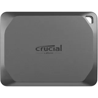 Crucial X9 Pro Portable SSD PC/MAC Festplatte, 4 TB SSD, extern, Grau