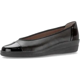 Gabor Ballerina GABOR "Sportliche Ballerina", Damen, Gr. 42,5, schwarz, Schuhe Ballerina