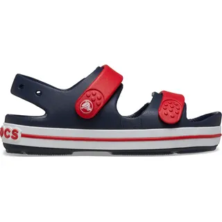 Crocs Crocband Cruiser Sandalen Für Kleinkinder Navy / Varsity Red 24-25
