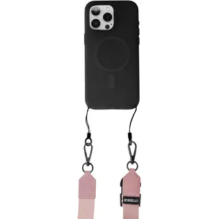 OtterBox 2-in-1 Crossbody Strap für Telefone, verstellbares geband, zusätzliche Schlaufe zum Aufhängen von Schlüsseln und Kopfhörern, kompatibel mit den meisten OtterBox Telefonhüllen, Pink