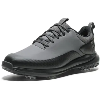 Footjoy Herren Tour Rival Golfschuh, Anthrazit, Schwarz, 41 EU