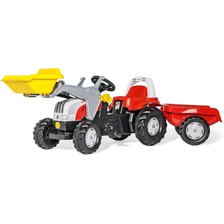 Rolly Toys rollyKid Steyr 6165 CVT inkl. Trailer und Lader (023936)