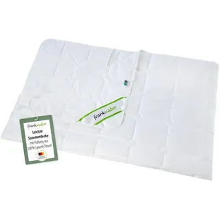 franknatur Sommerdecke Lyocell Tencel Bettdecke 135x200