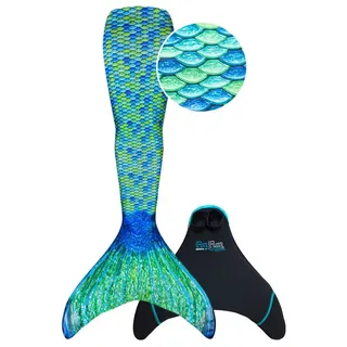 FinFun Fin Fun Meerjungfrauenflosse "Mermaidens Original" AUSSIE GREEN
