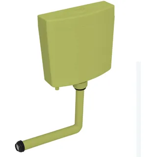 Yongdu WC-Spülkasten, Toilettenspülkasten, Aufputzspülkasten, Spülkasten Ersatzteile, Toiletten Spülkasten Komplett, 3/6 L Olive