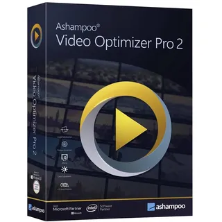 Ashampoo Video Optimizer 2 Vollversion, 1 Lizenz Windows Videobearbeitung