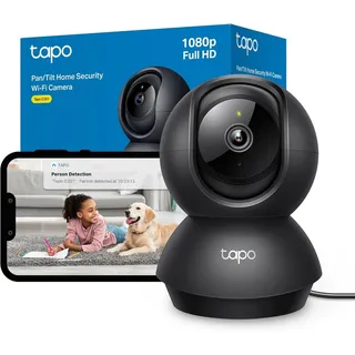 Tapo C201 360° WLAN-Überwachungskamera Schwarz